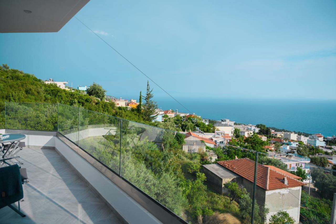 Ferienwohnung Ionian Pearl Dhërmi Exterior foto