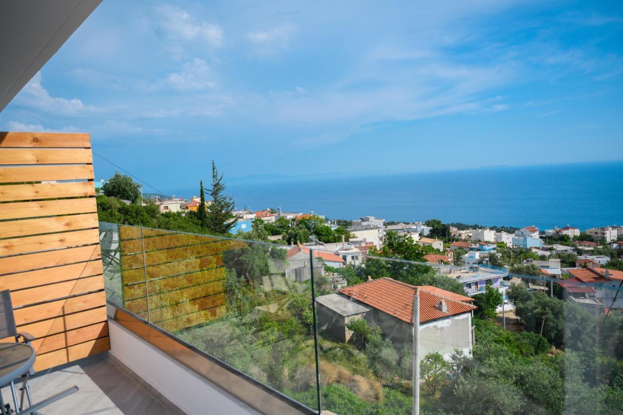 Ferienwohnung Ionian Pearl Dhërmi Exterior foto