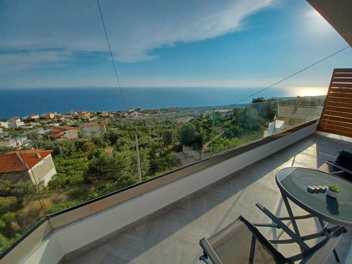 Ferienwohnung Ionian Pearl Dhërmi Exterior foto