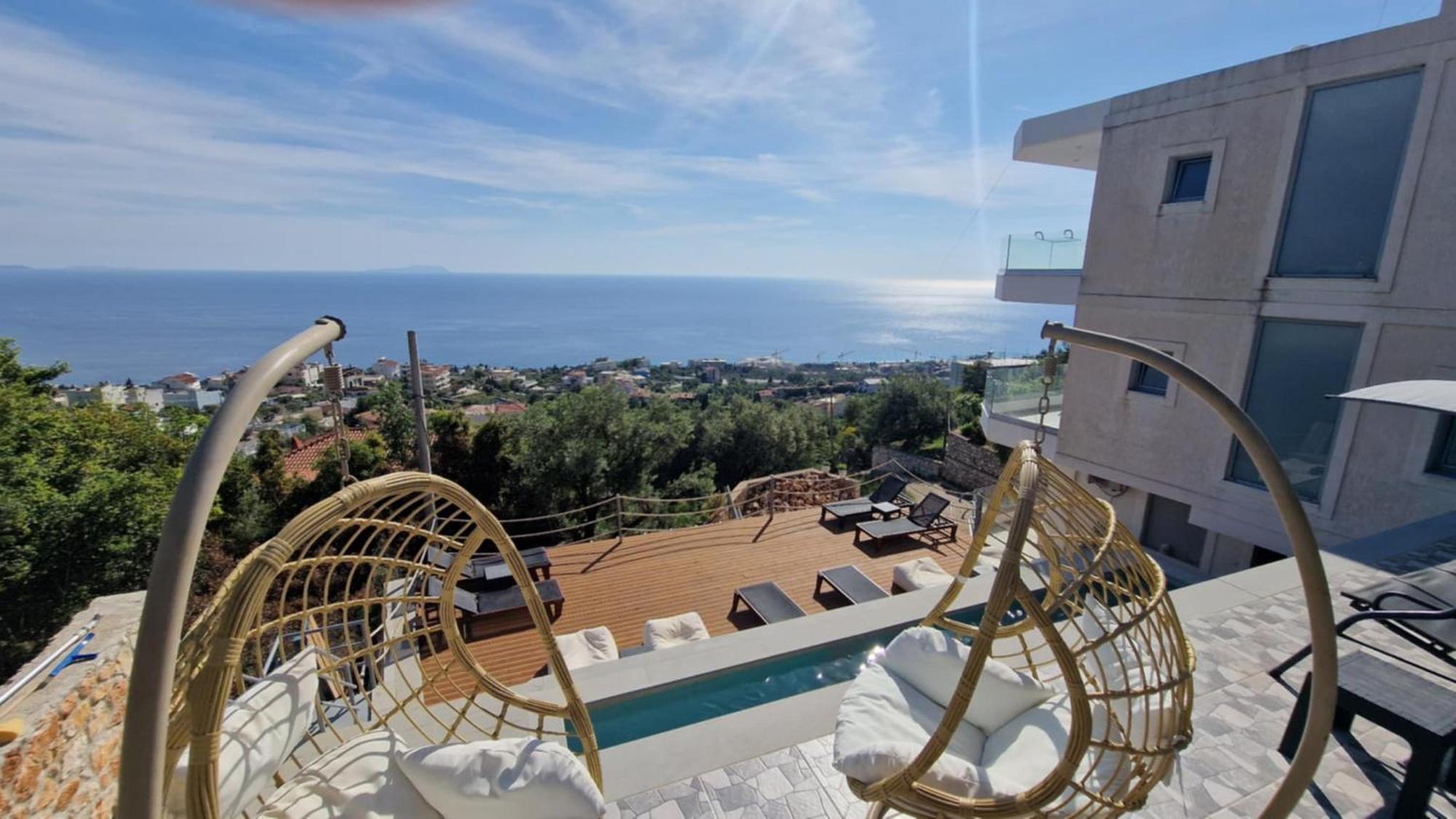 Ferienwohnung Ionian Pearl Dhërmi Exterior foto