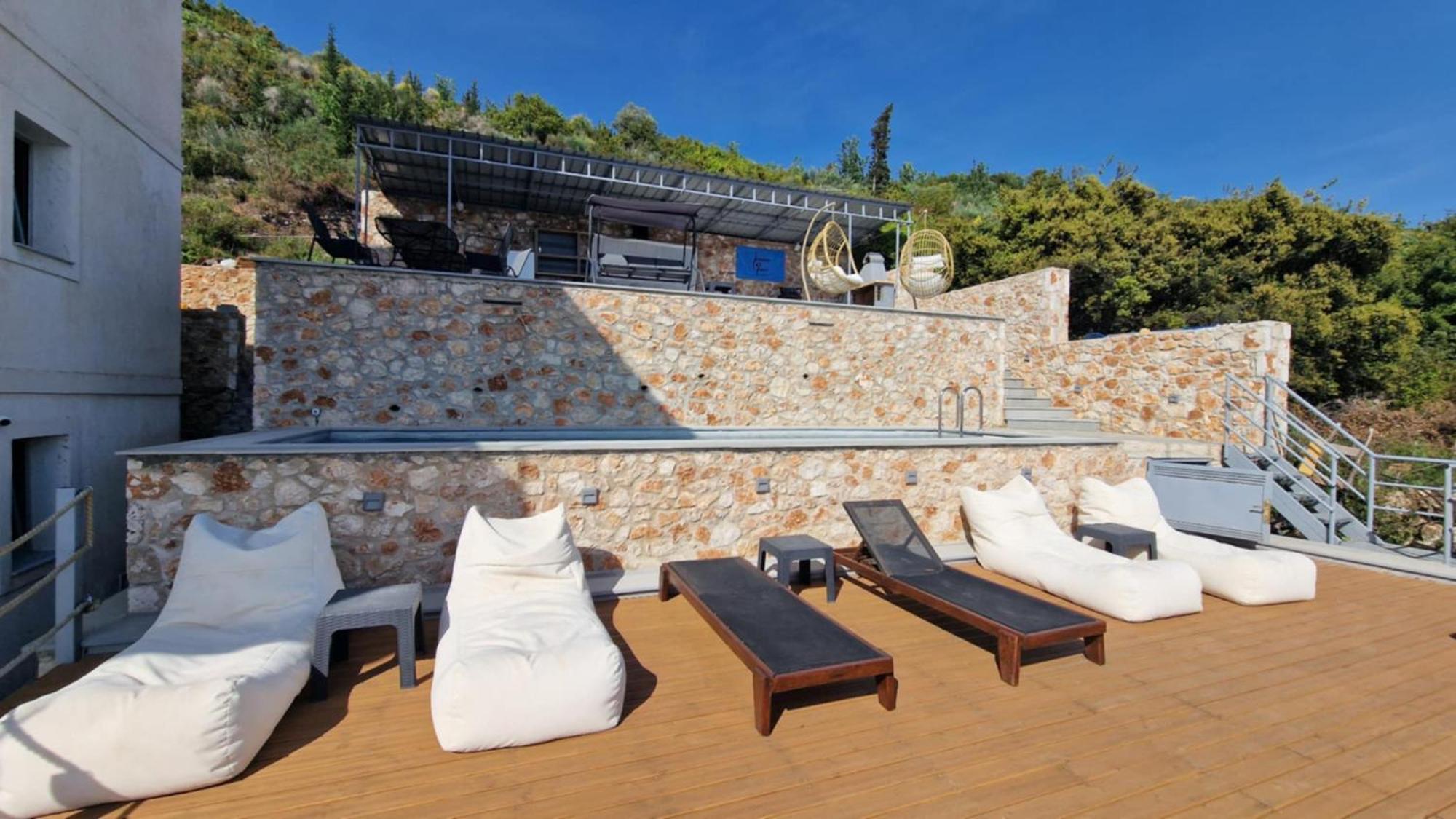 Ferienwohnung Ionian Pearl Dhërmi Exterior foto