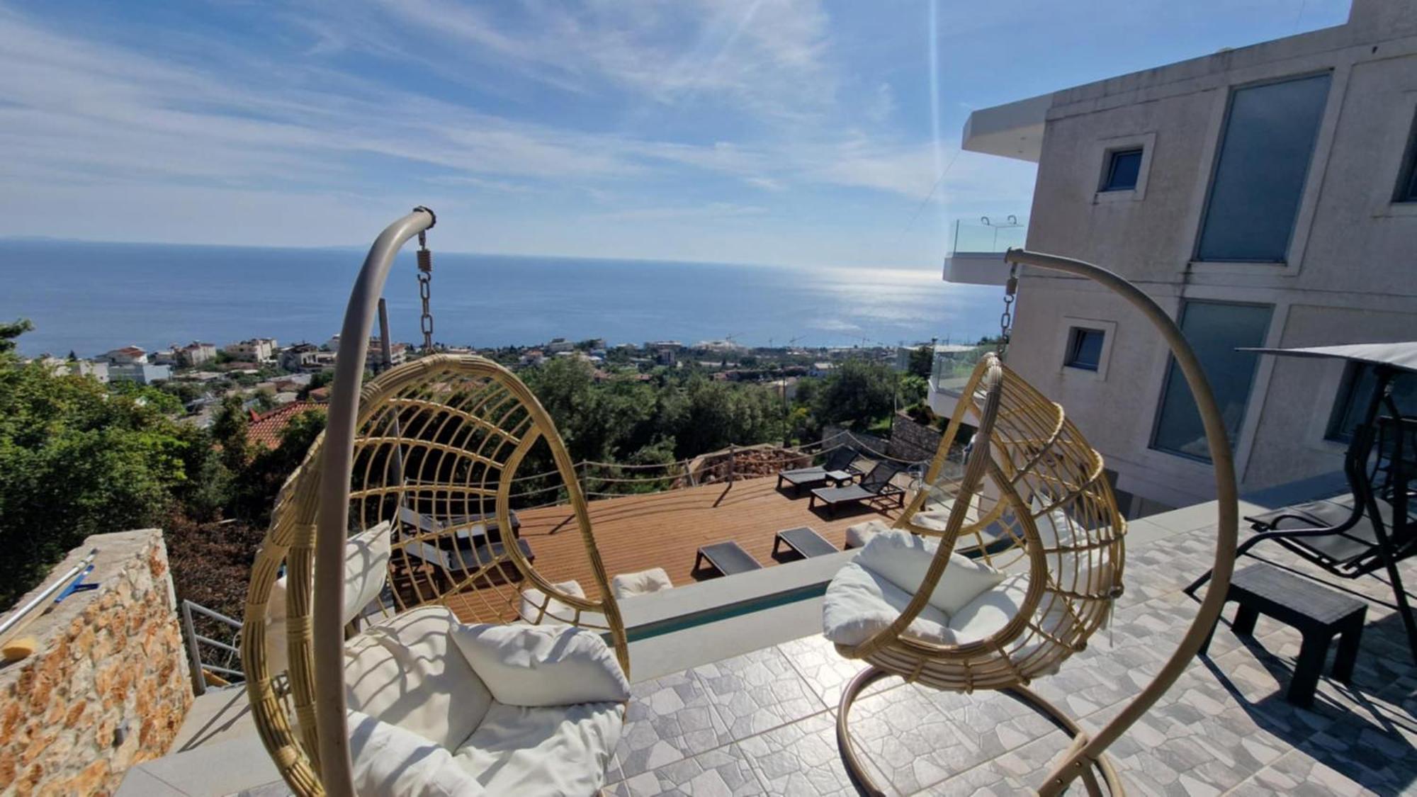 Ferienwohnung Ionian Pearl Dhërmi Exterior foto