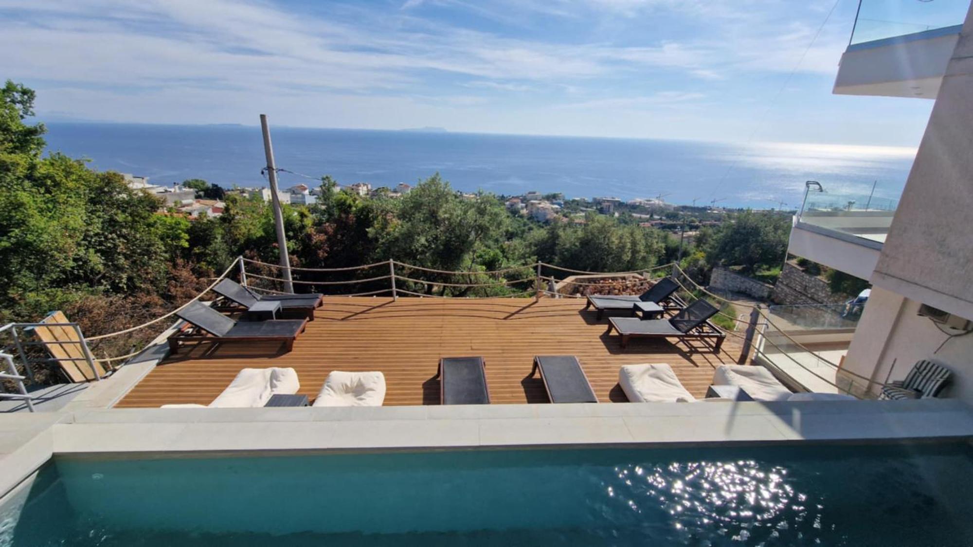 Ferienwohnung Ionian Pearl Dhërmi Exterior foto