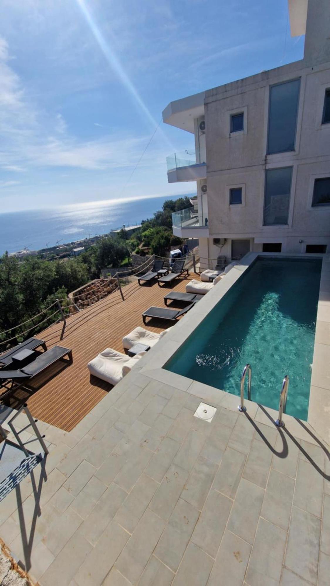 Ferienwohnung Ionian Pearl Dhërmi Exterior foto