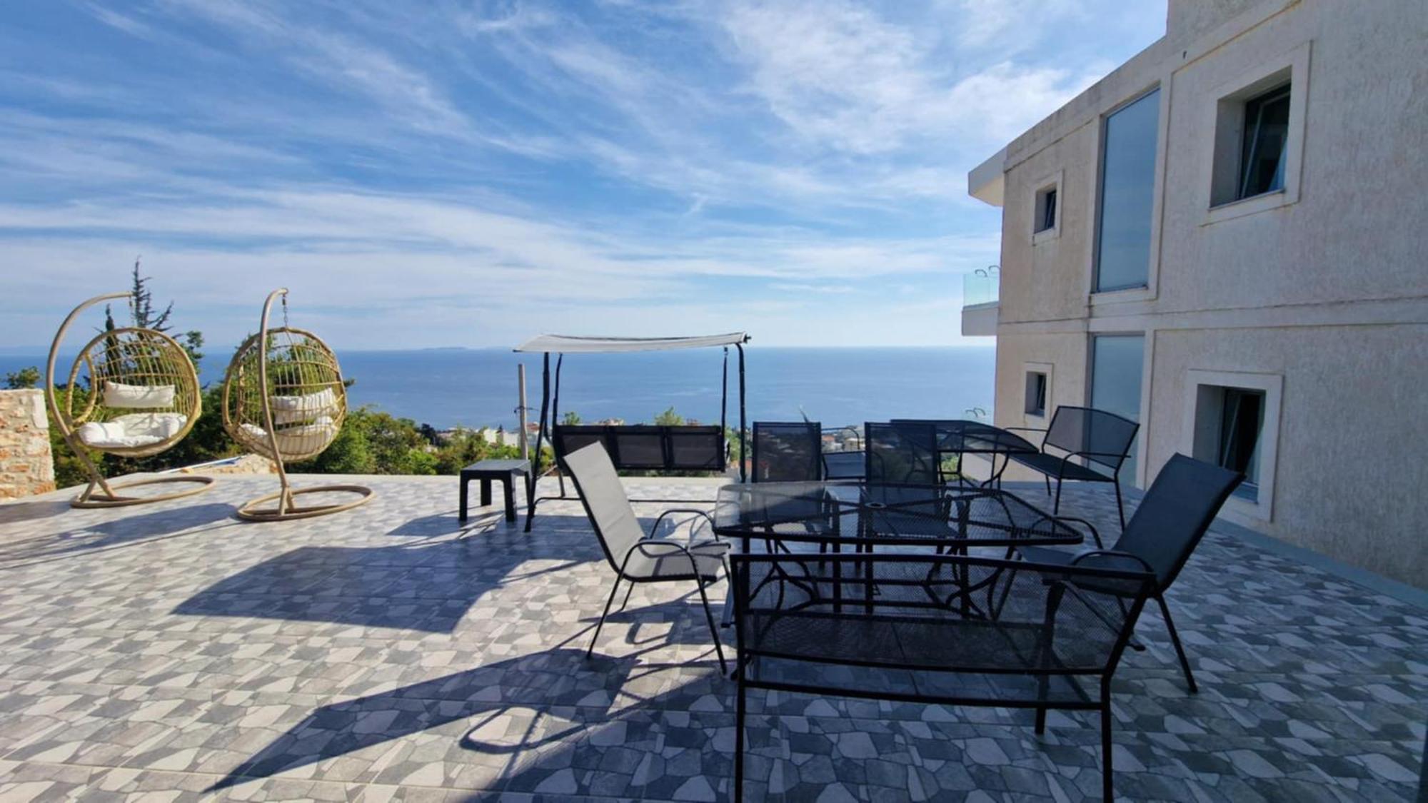 Ferienwohnung Ionian Pearl Dhërmi Exterior foto