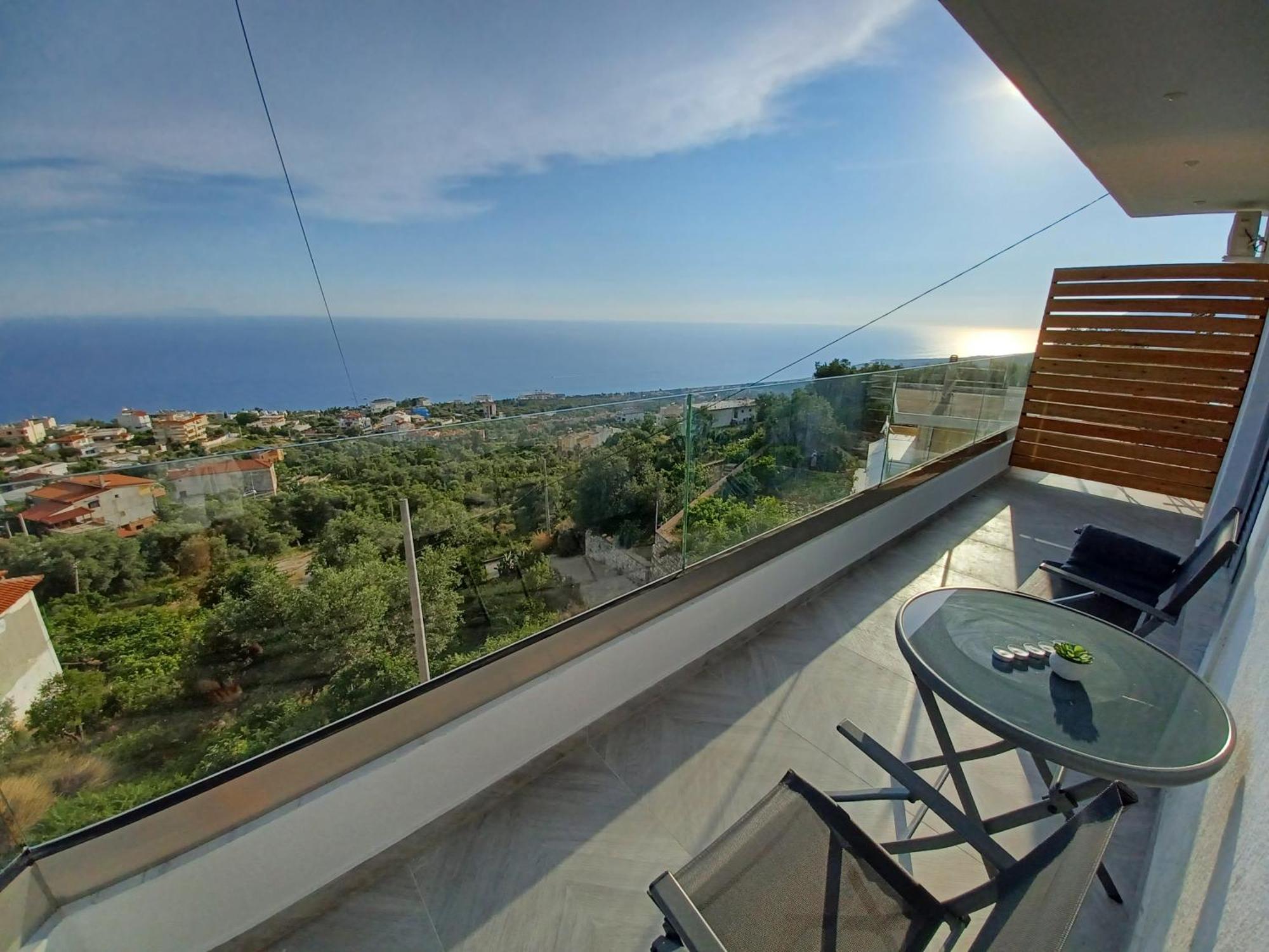 Ferienwohnung Ionian Pearl Dhërmi Exterior foto