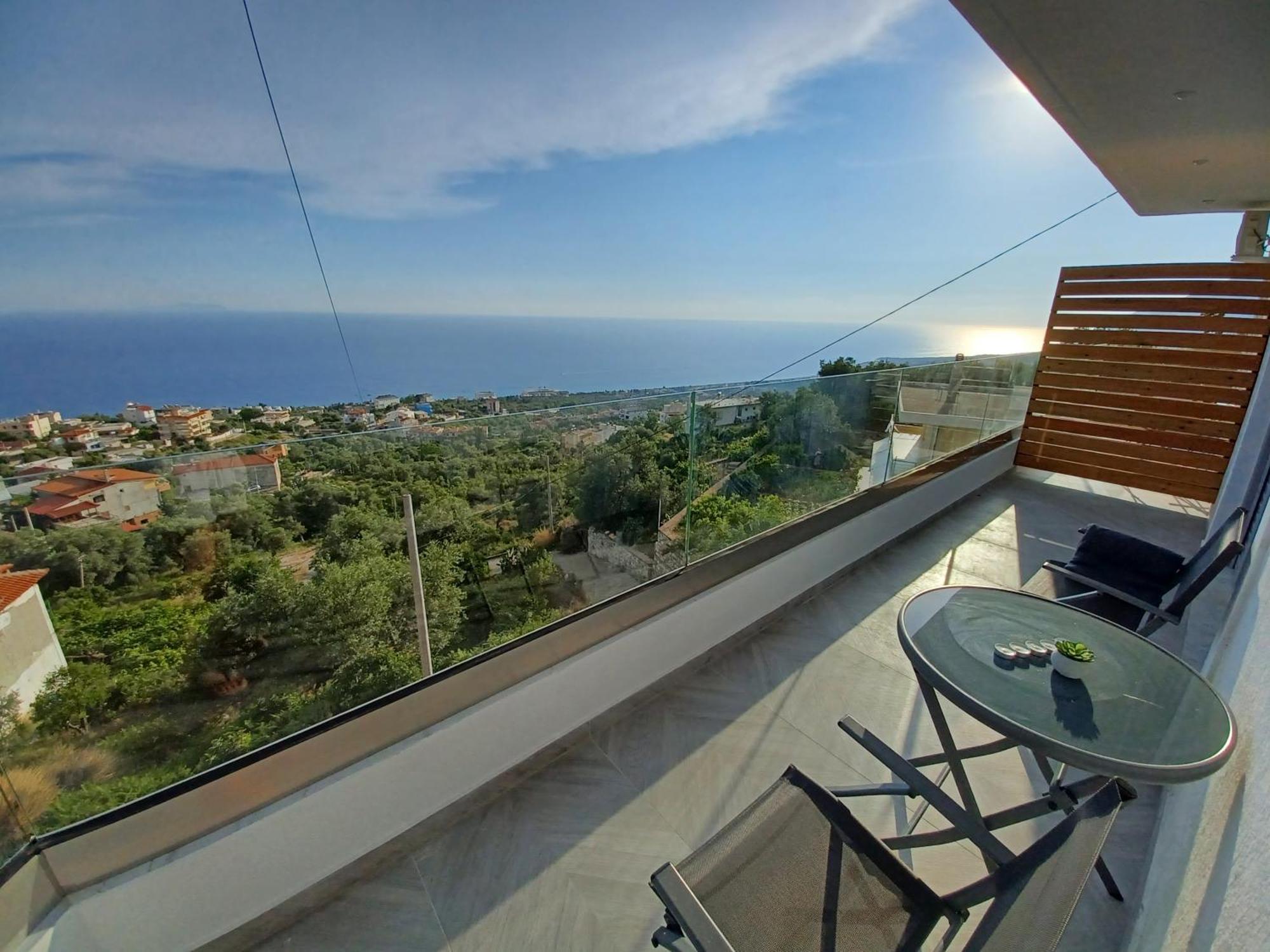 Ferienwohnung Ionian Pearl Dhërmi Exterior foto